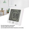 Temperature and Humidity Meter Indoor Thermometer Hygrometer Timer for Home