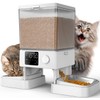 oneisall Automatic Cat Feeder for 2 Cats, 20 Cups/5L Automatic