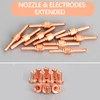 RYXZEN Plasma Cutter Accessories PT31 Extended Air Plasma Cutting Nozzle