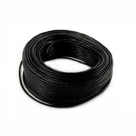 ALEKO LM15120FT 2 Core Electrical Wire Cable Conductor for Gate Openers Accessories 20 Feet Black
