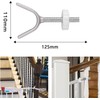 Y-shaped adapter for baby gate, Y spindle for attachment, children's