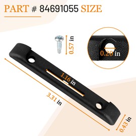 Dfnidy Front Moonroof Latch Retainer 84691055 fits for Chevy Traverse and GMC Acadia, Upgrade Black Sunroof Lock F Retainer Replace for GMC Acadia Accessories