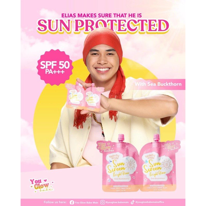 You Glow Babe Bright Glow Sunscreen SPF 50 PA+++ -
