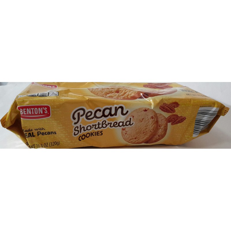 Benton's Pecan Shortbread Cookies made with Real Pecans Net Weight