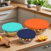 SOPHICO Silicone Replacement Lids for Pyrex Sculpted Glass & Tinted