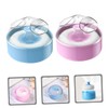 ORFOFE 2Pcs Body Powder Puff with Storage Box Soft and