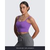 Aoxjox - Brasier deportivo para mujer, sin espalda, acolchado, sin