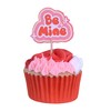 PME Valentines Cupcake Toppers - Retro Valentine (Pack of 24)