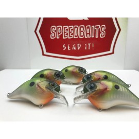 custom blank SPEEDBAITS Custom Airbrushed S-CRANK 1.5 Squarebill Crankbait