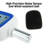 Bluetooth Enabled Digital Sound Level Meter Portable SPL Meter 30~130dBA