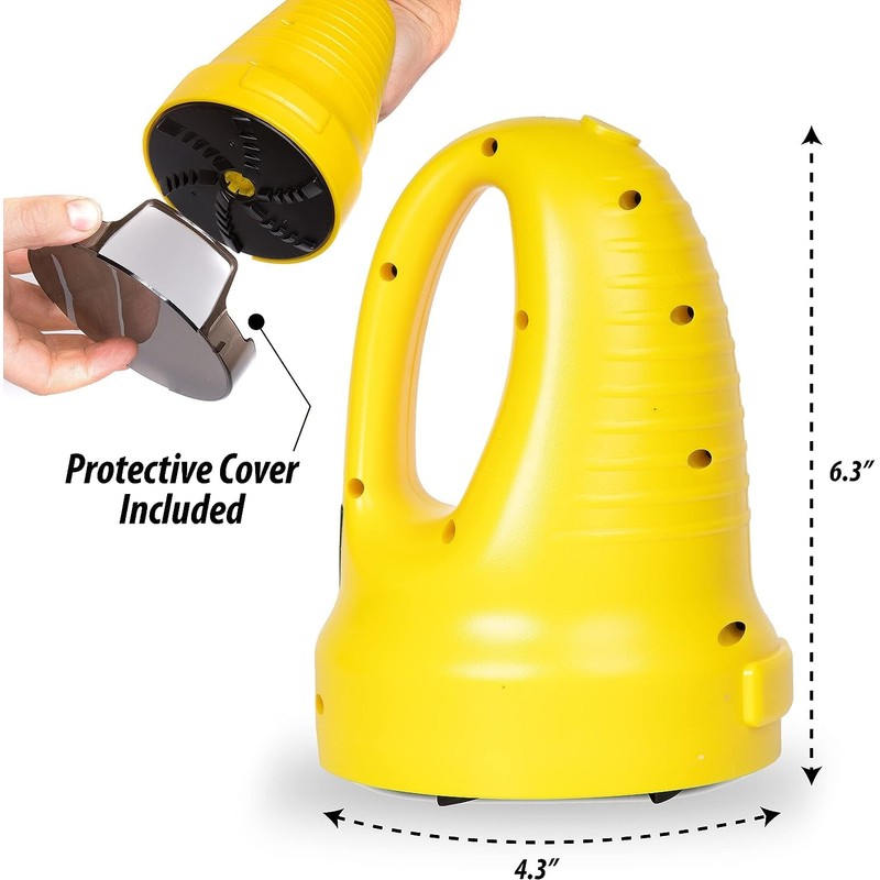 ZONETECH Electric Snow Ice Scraper USB Rechargeable 2-Pack - Premium