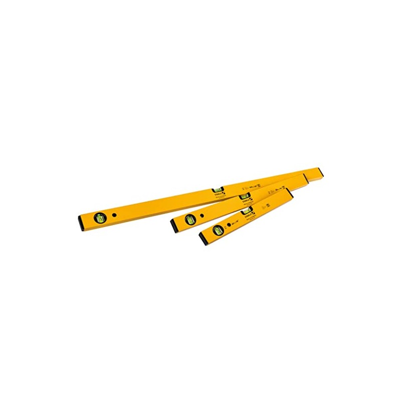 STABILA Classic Set 70, 3-Piece Spirit Level Set: 100 cm,