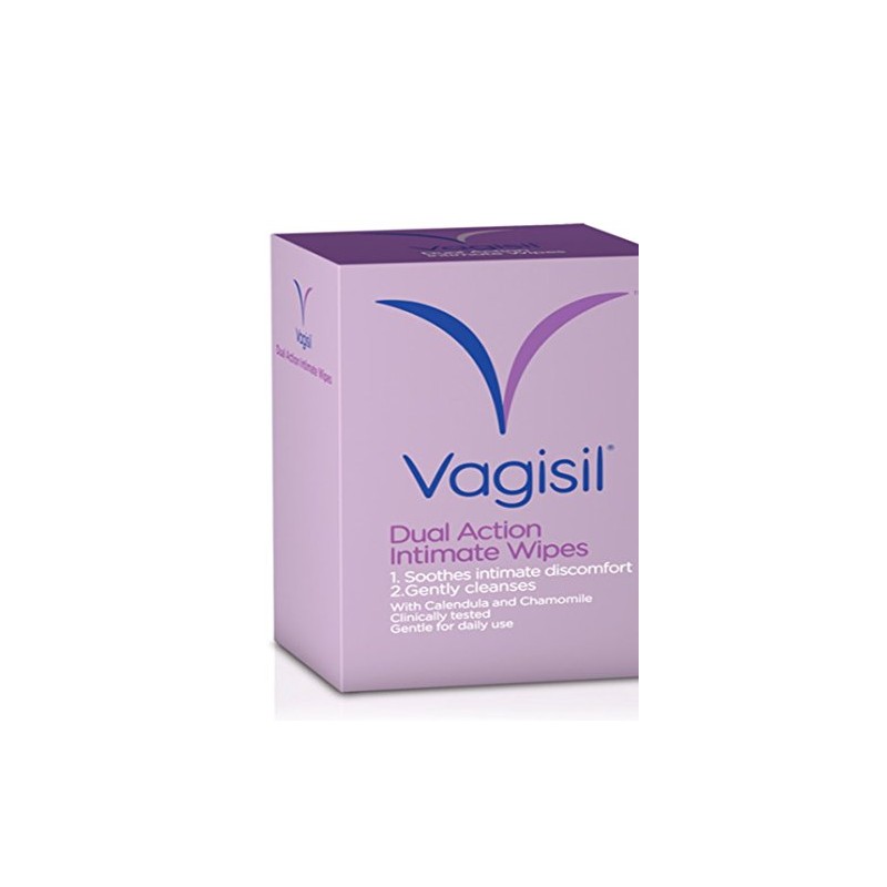 Vagisil Itch Relief Intimate Wipes - Pack of 12 Sachets