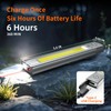 S SHUN CAN DA Magnetic LED Work Light,RechargeableFlashlight,6 Modes Portable