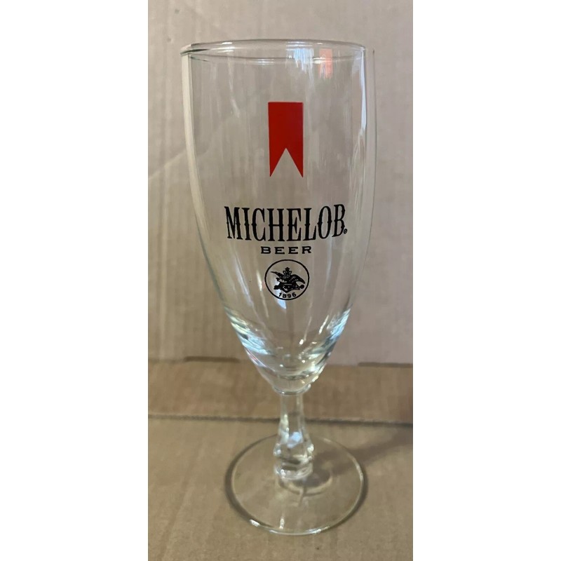 Michelob Vintage Michelob Beer 7-3/4" Stemmed 10 fl oz Pilsner