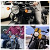 Biqing 2PCS Motorcycle LED Turn Signal Indicator AMBER Light Front