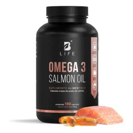 Omega 3 Aceite de Salmón (epa - Dha) 180 Cápsulas B Life                                                                                              