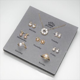 【Weekly Set】Freshwater Pearl Set (5-7mm) Totally 8 Items