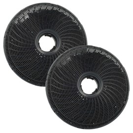 vhbw 2x Activated Carbon Filter compatible with Zanussi ZFV916Y, ZFV919Y, ZFV316K, ZFV816K, ZHC611, ZFVB19K, 94264019200, ZHC610X Extractor Hood