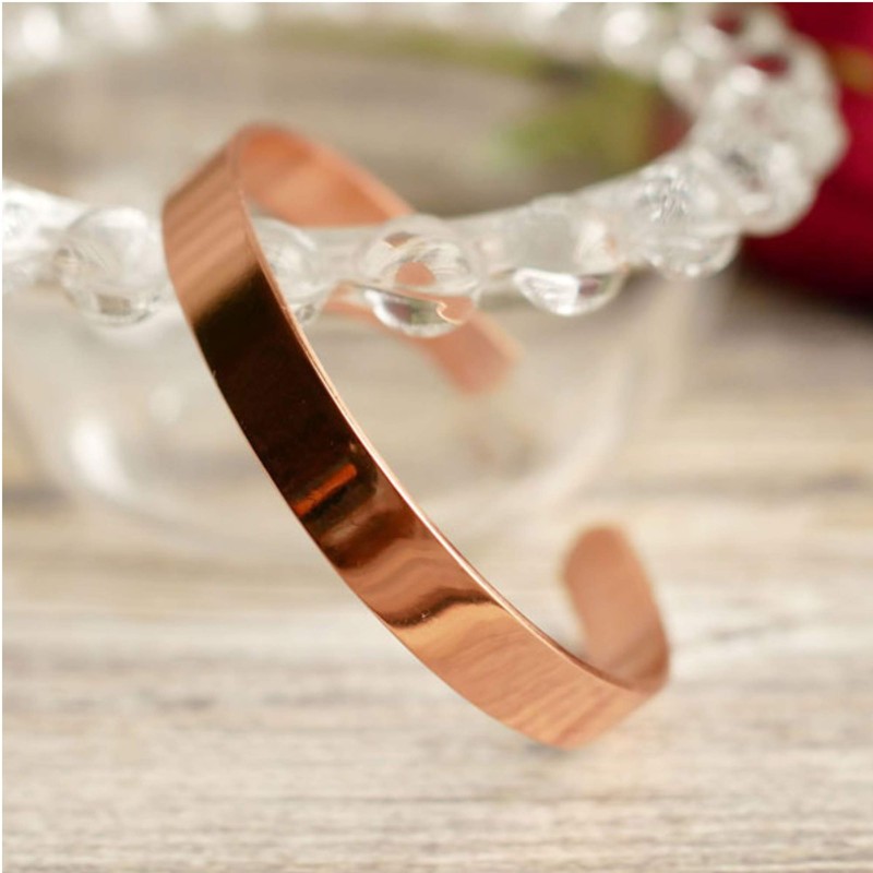 Sabona Plain Copper Bracelet, 19,5-20,5(XLarge)