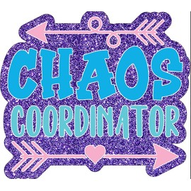 Pack 3 Sticker, Chaos Coordinator gifts, Thank You Gifts for Women, Boss, Coworker, Manager, Office, Teacher, Nurse, Mom - Boss Lady Gift Ideas - Administrative Professional Day, Birthday Gift