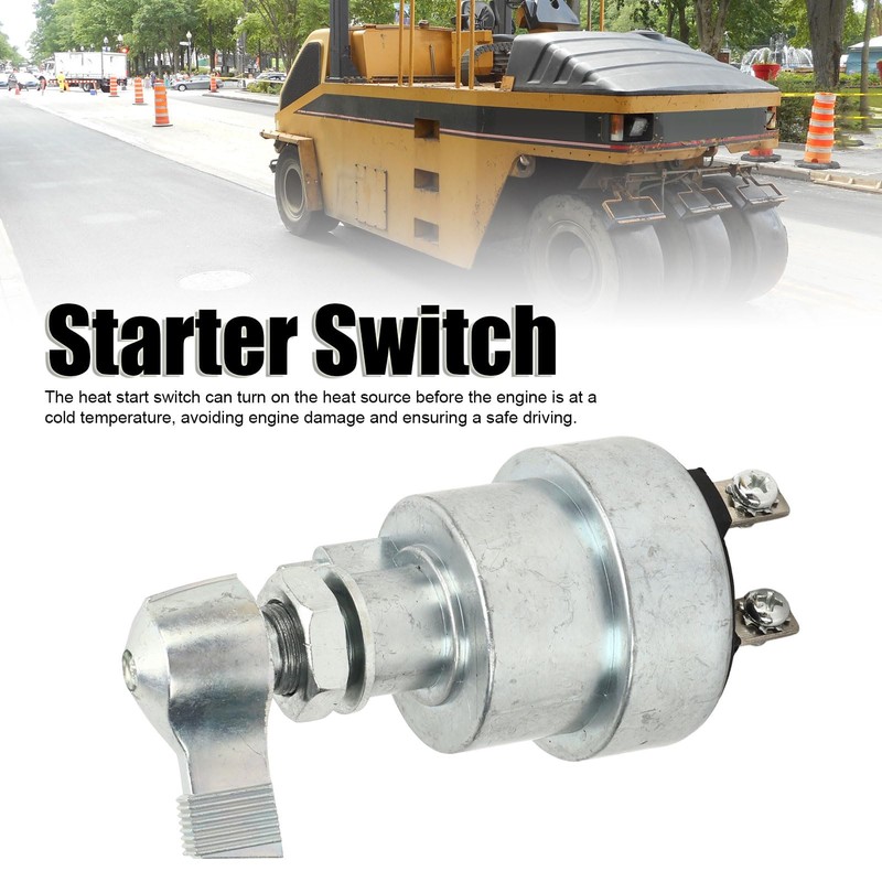 9W1077 Heat Start Switch, 9G7641 Ignition Switch Replacement Universal Ignition