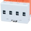 4P Surge Protective Device DIN Rail Mounting Arrester Protector with