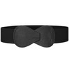 TRIWORKS Women Wide Elastic Waist Belt for Dress Fashion Wide
