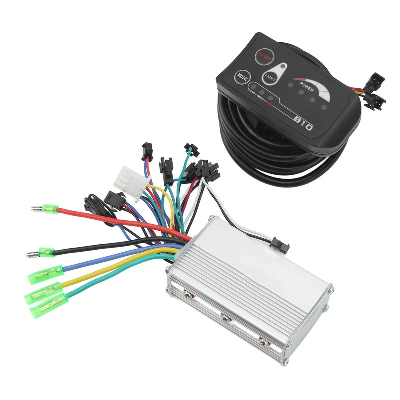 36V 250W 350W Electric Bike Brushless Motor Controller with 810LED