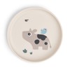 Done by Deer Foodie Plate Tiny Farm Sand, Diameter 20