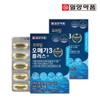 IlYang Pharm 프라임 오메가3 플러스 1100mg x 30캡슐 2박스 Prime Omega-3 Plus 1100mg x 30 Capsules 2 Boxes