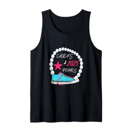 Chucks And Pearls 2025 Melanin African American Design Tank Top