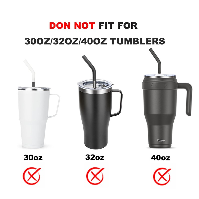 Zukro Replacement Lid for 20 oz and 24 oz Tumbler