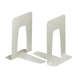 Kokuyo BS-33NM Bookend, Medium, Light Gray with Anti-Slip