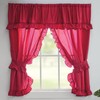 Stoneberry Home Ruffled Window Curtain Set, 70" x 45" Curtain
