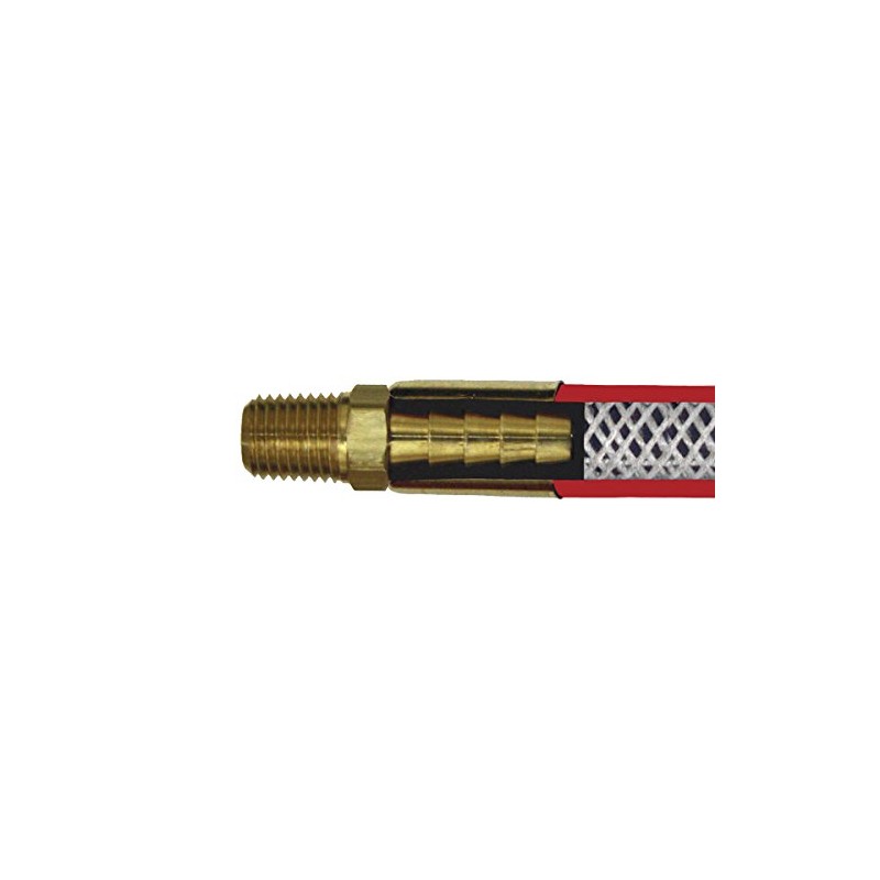 Good Year 50' x 3/8" Rubber Air Hose Red, 250