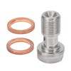 7/16in‑24 Banjo Bolt with 1.5mm Restrictor Stainless Steel for Brake