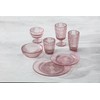 Fortessa Archie Goblet Glass Set of 6, 14.2 Ounce, Pink