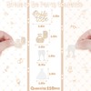 Glitter Bride To Be Confetti, Champagne Gold Silver Diamond Ring