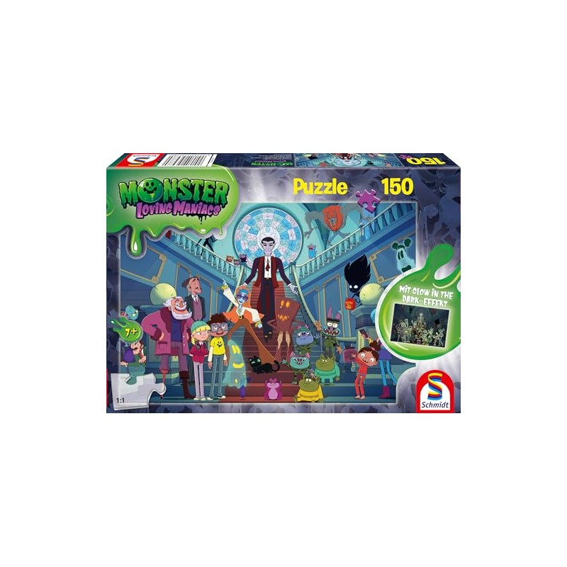 Schmidt Spiele 56478 Monster Loving Maniacs, Funny Monster Party, 150