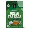FGO Organic Green Tea, 100 Count Eco-Conscious Tea Bags, Caffeinated,