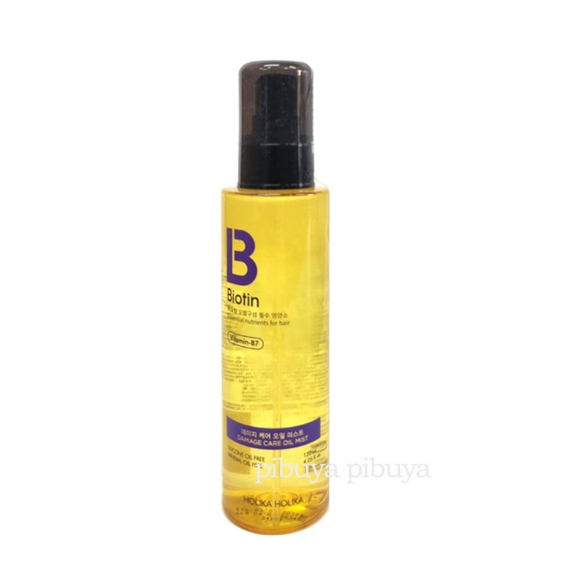 Holika Holika 홀리카홀리카 비오틴 데미지 케어 오일 미스트 120ml Holika