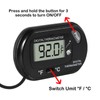 2Pcs Aquarium Thermometer Fish Tank Thermometer Reptile Thermometer Terrarium Water