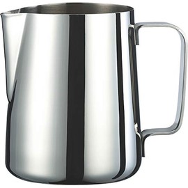 メリタ Melitta コーヒー ミルクピッチャー ミルクジャグ ステンレス製 600ml ラテアート シルバー TIAMO HC7020