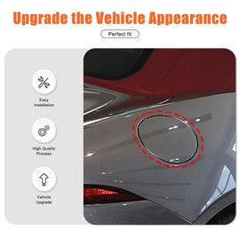 Fuel Cap Car Sticker for Jaguar F-Type 2013 2014 2015 2016 2017 2018 2019 2020 2021 2022 2023 2024, Fuel Cap Sticker Outdoor Accessories