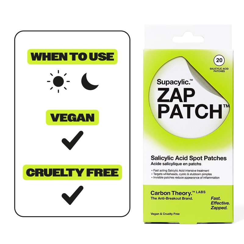 Supacylic Zap Patch - 20 x Salicylic Acid Plasters for