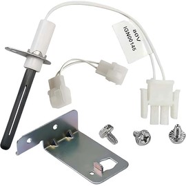 80 Volt IGN00145 Furnace Ignitors Silicon Nitride Replacement Furnace Igniters Upgraded Fits Trane IGN145,White-Rodgers 768A-84, SSN0145 Hot Surface Ignitors with Mounting Screws kit