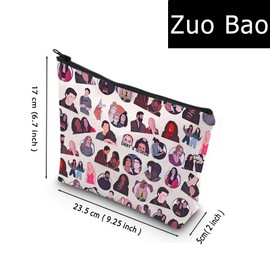 TV Show Best Friend Gift Game Day Gift Life's a Party Cosmetic Bags Comedy-Drama Lover Gift (Gin)