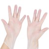 50Pairs Box Disposable PVC Examination Gloves Clear Powder Free Safety