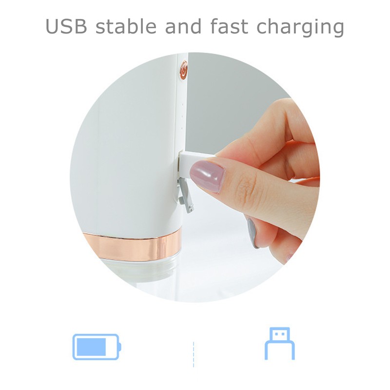 Small Bubble Pore Cleaner 4 Suction Head Electric Blackhead Removal